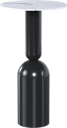 Black Ava Bar Table
